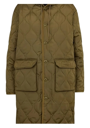 Taion padded parka coat - Green