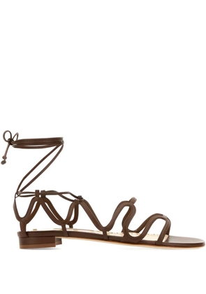 Manolo Blahnik Fawda sandals - Brown