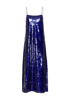 ROTATE BIRGER CHRISTENSEN embellishment maxi dress - Blue