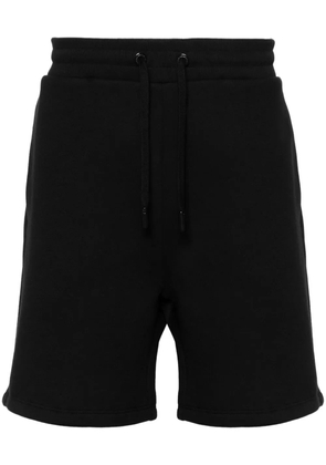 AMI Paris Ami de Coeur drawstring track shorts - Black