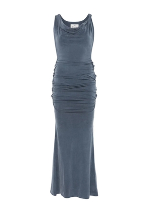 Vivienne Westwood ruched maxi dress - Blue