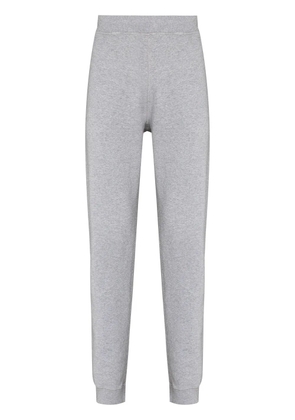 Sunspel cotton tapered track pants - Grey