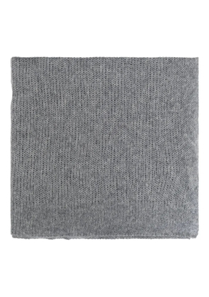 Lisa Yang ribbed scarf - Grey