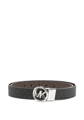 Michael Kors all-over logo print belt - Black