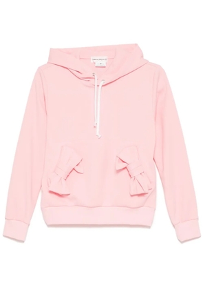 Comme Des Garçons Girl bow hoodie - Pink