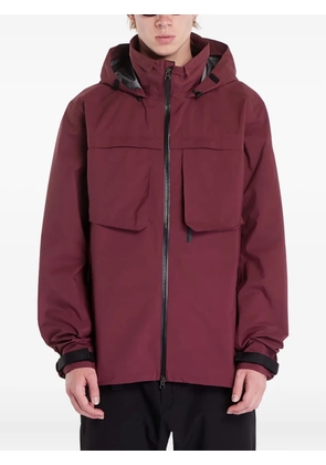 Poutnik by Tilak Caw flap-pocket jacket - Red