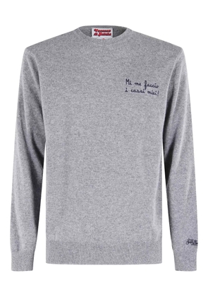 MC2 Saint Barth Heron crew-neck sweater - Grey