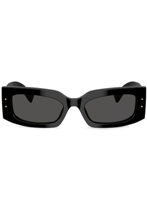 Dolce & Gabbana Eyewear rectangle-frame sunglasses - Black
