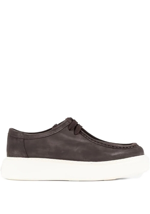 REFERENC Fernabee suede platform sneakers - Black