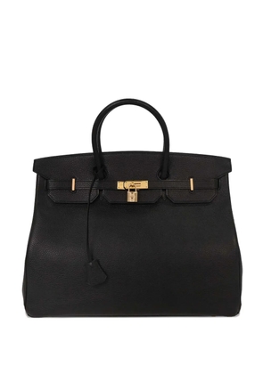 Hermès Pre-Owned 1998 40 Birkin leather tote bag - Black