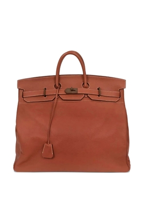 Hermès Pre-Owned 1998 50 Haut a Courroies leather tote bag - Brown