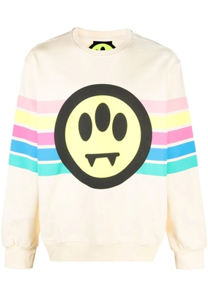 BARROW logo-print detail sweatshirt - White