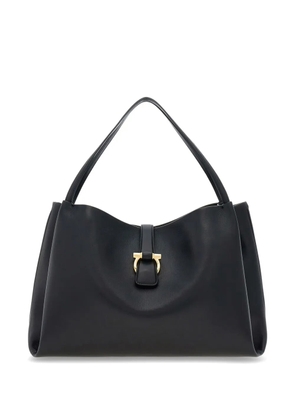 Ferragamo medium Gancini clasp tote bag - Black