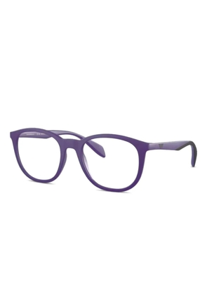 Emporio Armani square-frame glasses - Purple
