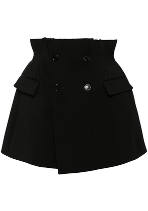 VETEMENTS pocket mini skirt - Black