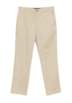 Karl Lagerfeld logo-plaqued chino trousers - Neutrals
