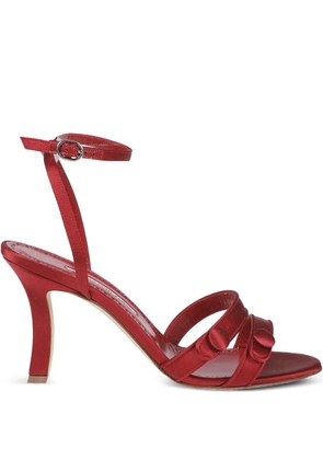Manolo Blahnik 90mm Neusita sandals - Red
