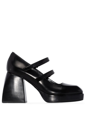 Nodaleto Bulla Babies 85mm platform pumps - Black