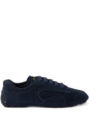 Prada Montecarlo Re-edition 2005 suede lace-up sneakers - Black