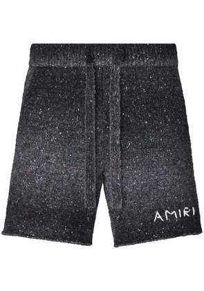 AMIRI space dyed Bermuda shorts - Black