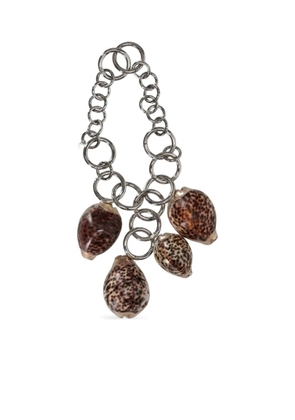 Niccolò Pasqualetti shell-charm chain bracelet - Silver