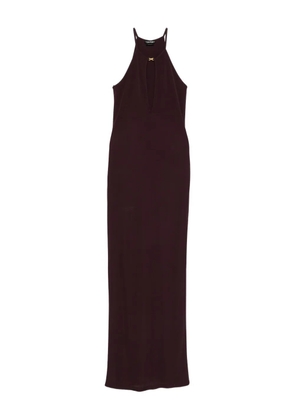 TOM FORD halterneck maxi gown - Purple