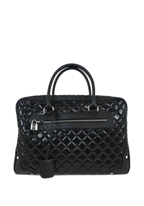 CHANEL Pre-Owned 2014-2015 quilted leather tote bag - Black