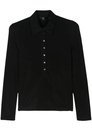 Seventy jersey polo top - Black
