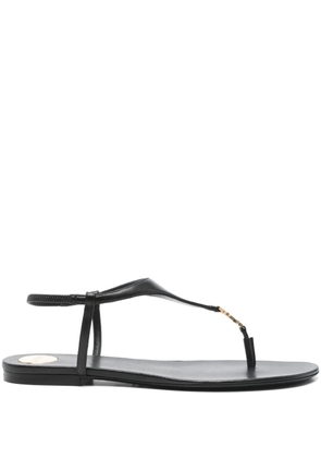 Saint Laurent Cassandra sandals - Black