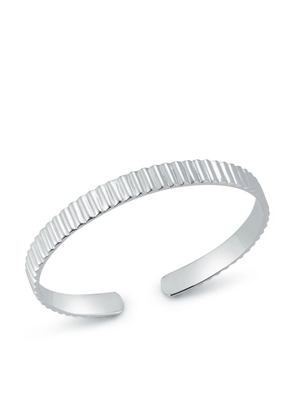 Mateo sterling silver Ridge cuff bracelet