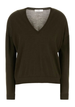 Co V-neck cashmere sweater - Green