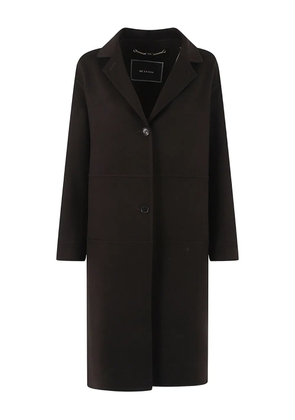 Kiton button-fastening cashmere coat - Brown
