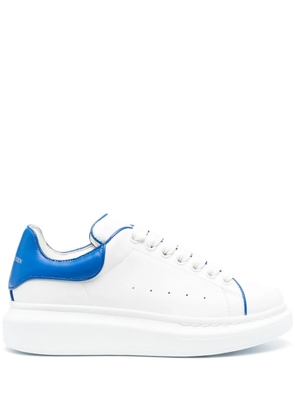 Alexander McQueen Oversized low-top leather sneakers - White