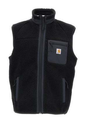 Carhartt WIP zip fleece gilet - Black