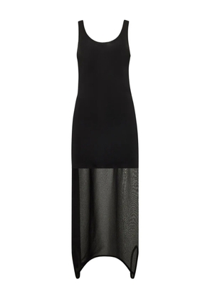 FENDI trompe-l’oeil effect midi dress - Black