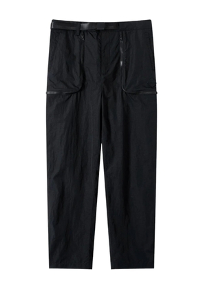 Spoonyard zipper-pockets trousers - Black
