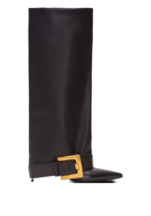 Balmain 75mm Anthem boots - Black