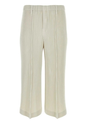 Homme Plissé Issey Miyake plissé bermuda shorts - Neutrals
