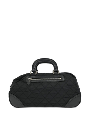 CHANEL Pre-Owned 2006 quilted handle handbag - Black
