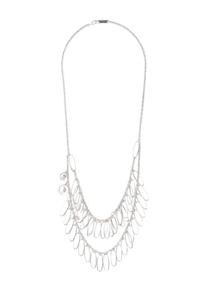 ISABEL MARANT layered pendant necklace - Silver