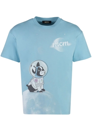 MCM graphic-print T-shirt - Blue