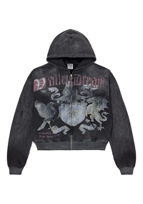 Vale Evo zip-up hoodie - Black