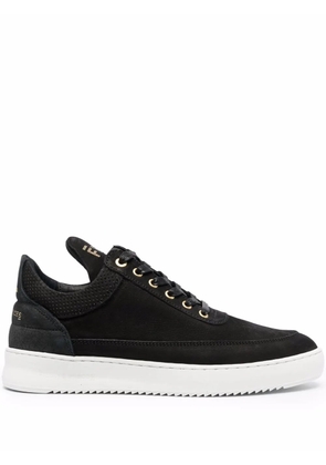 Filling Pieces logo low-top sneakers - Black