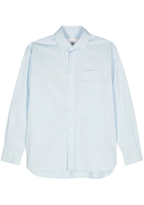 Closed cotton shirt - Blue