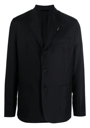 Paul Smith notched-lapels single-breasted blazer - Blue