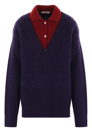 Namacheko layered jumper - Blue