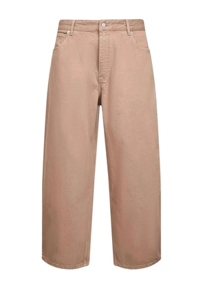 Studio Nicholson balloon leg five-pocket jeans - Brown