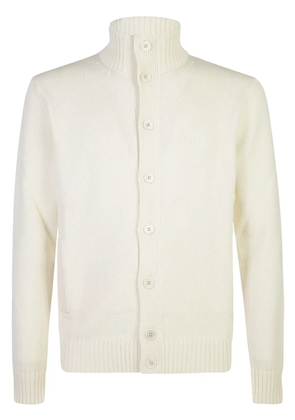 Zanone High-neck cardigan - Neutrals