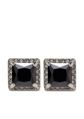 Balenciaga square stones earrings - Silver