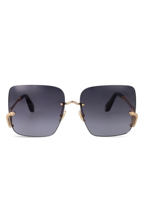 Roberto Cavalli square-frame sunglasses - Gold